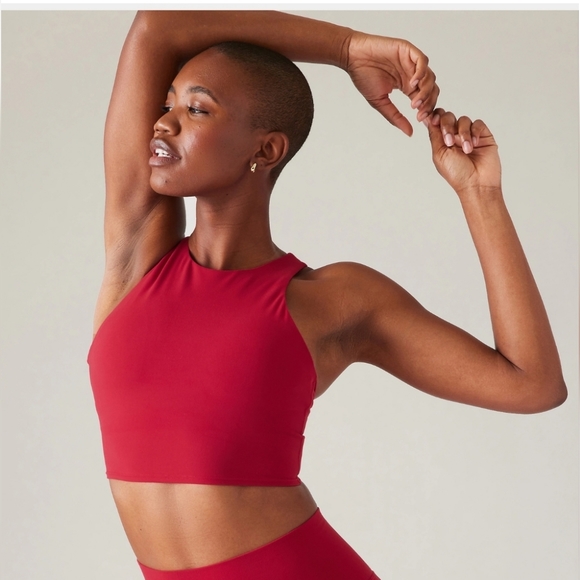 ATHLETA Conscious Strappy Crop Bra A-C - Picture 1 of 4